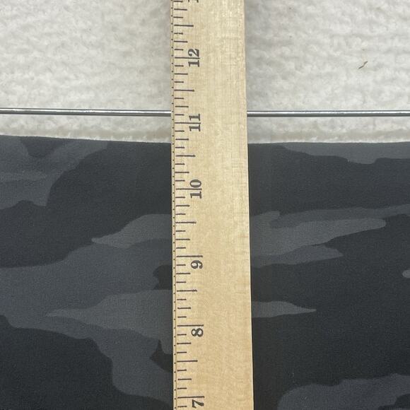 Athleta Leggings Womens Medium Black Elation Camo 7/8 Tight Gym Workout Yoga - Picture 9 of 11